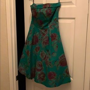 Betsey Johnson A Frame Strapless Dress